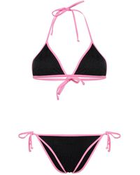 Moschino - Bikini con bordes en contraste - Lyst