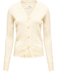 MM6 by Maison Margiela - Button-Up Cardigan - Lyst