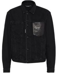 DSquared² - Jean ベルテッド デニムジャケット - Lyst