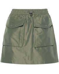 Moncler - Elasticated-waist Cargo Miniskirt - Lyst