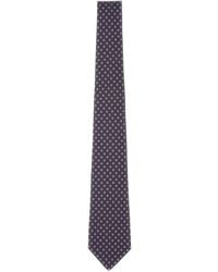Kiton - Patterned Silk Tie - Lyst