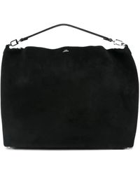 TOTEME - Bevel Suede Shoulder Bag - Lyst