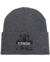 Iceberg - Wollen Muts - Lyst