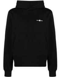 Amiri - Logo-Print Cotton Hoodie - Lyst