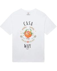 CASABLANCA - T-Shirt Bright Jersey - Lyst
