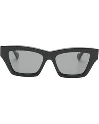 Gucci - Double-G Square-Frame Sunglasses - Lyst