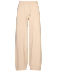Fabiana Filippi - Bead-Embellished Wide-Leg Trousers - Lyst