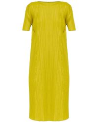 Pleats Please Issey Miyake - Pleated Dress - Lyst