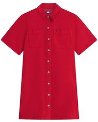 Tommy Hilfiger - Short-Sleeve Shirt Mini Dress - Lyst