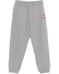 Canada Goose - Rove Logo-Patch Cotton Track Pants - Lyst