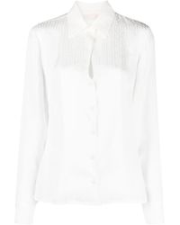 Liu Jo - Weave Monogram Shirt - Lyst