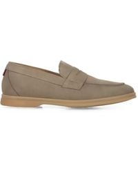Bally - Loafer Aus Wildleder - Lyst