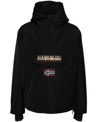 Napapijri - Jacke Mit Logo-Patch - Lyst