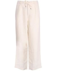 Polo Ralph Lauren - Pantalon En Lin À Lien De Resserrage - Lyst