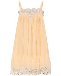 Chloé - Thin-Strap Mini Dress - Lyst