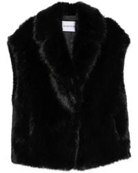 Stand Studio - Manteau Kinley En Fourrure Artificielle - Lyst