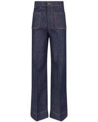 Victoria Beckham - Alina Flared Jeans - Lyst