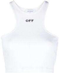 Off-White c/o Virgil Abloh - オフホワイト ロゴ トップ - Lyst