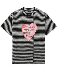 ANDERSSON BELL - Camiseta con motivo de corazón - Lyst