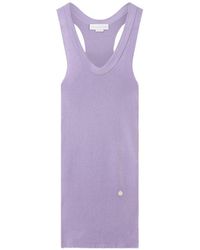 Stella McCartney - Ribbed-Knit Tank Top - Lyst