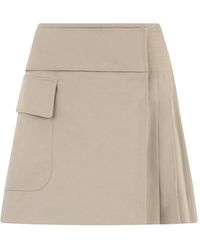 Alberta Ferretti - A-Line Mini Skirt - Lyst
