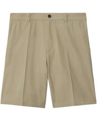 Burberry - Cotton Chino Shorts - Lyst