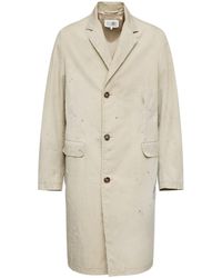 MM6 by Maison Margiela - Paint-Splatter Coat - Lyst