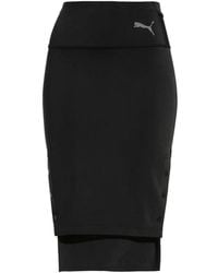 PUMA - Straight Rok Met Elastische Taille - Lyst