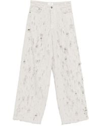 Haikure - Bethany Bull Destroy Distressed Jeans - Lyst