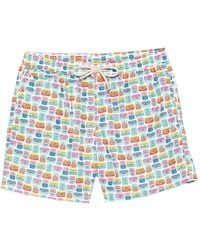 MC2 Saint Barth - Lighting Micro Fantasy Printed Swim Shorts - Lyst