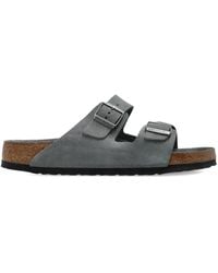 Birkenstock - Sandales En Daim Arizona À Double Boucle - Lyst