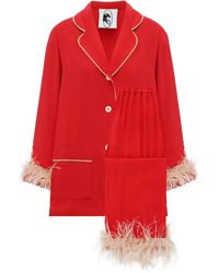 Sleeper - Pijama Con Plumas Removibles - Lyst