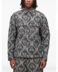 Osklen - Jacquard Floral-Pattern Shirt Jacket - Lyst