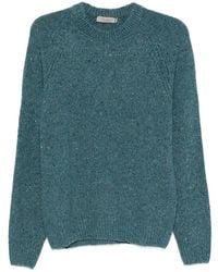 Canali - Speckled Crew-Neck Sweater - Lyst