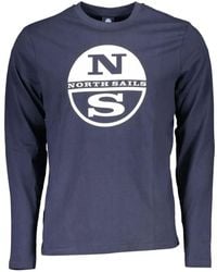 North Sails - Logo-Print Long-Sleeve T-Shirt - Lyst