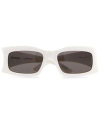 Balenciaga - Logo Rectangle-Framed Sunglasses - Lyst