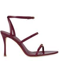 POTAMY - Buckle Strap Leather Sandals - Lyst