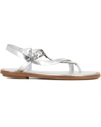 Roberto Del Carlo - Buckle Ankle-Strap Sandals - Lyst