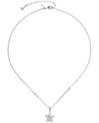 Jimmy Choo - Star-Pendant Curb-Chain Necklace - Lyst