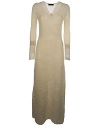 Fabiana Filippi - Sequin-Embellished Open-Knit Dress - Lyst