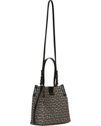 Balmain - Borsa A Secchiello Release Jacquard - Lyst