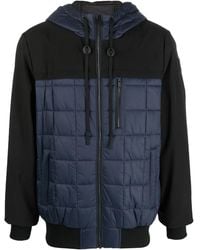 Moose Knuckles - Panelled Hooded Padded Jacket - Lyst