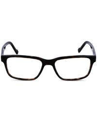 Zeiss - Tortoiseshell-Effect Rectangle-Frame Glasses - Lyst