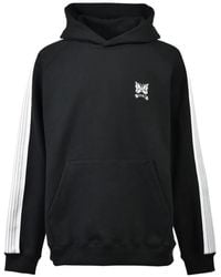BREATH - Logo-Embroidered Side-Stripe Hoodie - Lyst