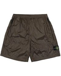 Stone Island - Elasticated-Waistband Bermuda Shorts - Lyst