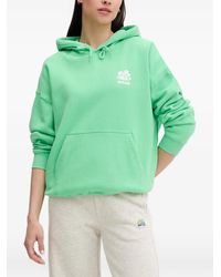 Rip Curl - Surf Puff Heritage Logo-Print Floral-Detail Hoodie - Lyst