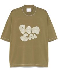 Bonsai - Logo-Embroidered T-Shirt - Lyst
