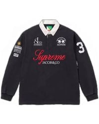 Supreme - X La Martina Logo-Print Polo Shirt - Lyst