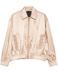 RAXXY - Satin Bomber Jacket - Lyst