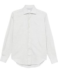 Eleventy - Camicia A Maniche Lunghe - Lyst